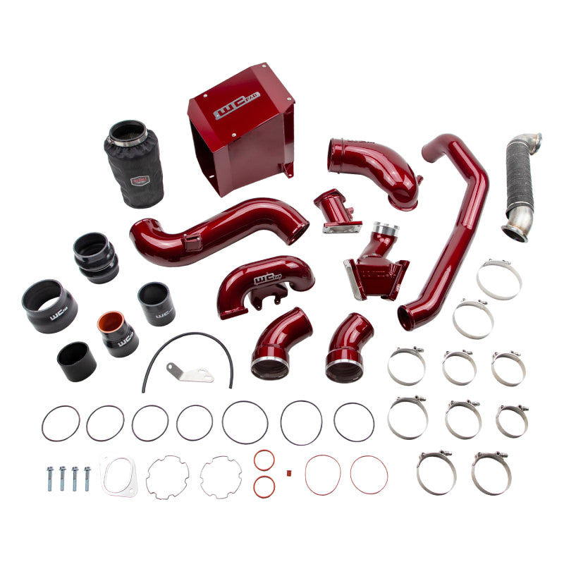 Wehrli 07.5-10 Chevrolet 6.6L Duramax LMM Stage 3 High Flow Bundle Kit - Bengal Silver