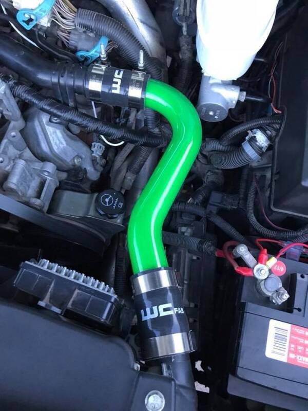 Wehrli 06-10 GM Duramax LBZ/LMM Upper Coolant Pipe - Fine Texture Black