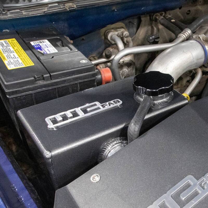 Wehrli 01-07 GM Duramax LB7/LLY/LBZ OEM Placement Coolant Tank - Fine Texture Black
