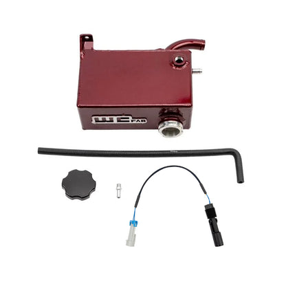 Wehrli 07.5-10 Chevrolet 6.6L LMM Duramax OEM Placement Coolant Tank Kit - WCFab Grey