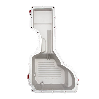 Wehrli 17-19 GM Duramax WCFab X PPE High Capacity Aluminum Oil Pan - Gun Metal
