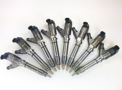 DDP 04.5-05 Chevrolet Duramax 6.6L LLY Brand New Injector Set - 200hp (100% Over)