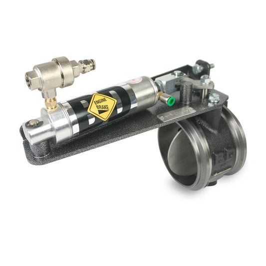 BD Diesel Exhaust Brake - 1999-2003 Ford 7.3L PowerStroke Air Remote 4in c w Compressor 1027144