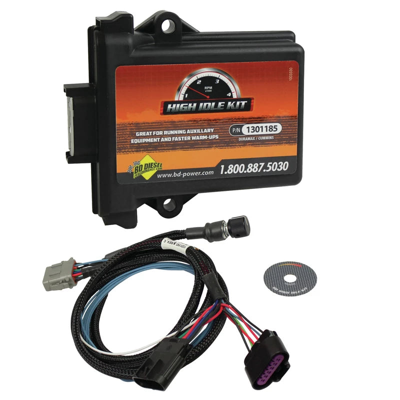 BD Diesel  Duramax High Idle Kit - Chevy 2008-2019 6.6L 2500 3500 - 2019 4500 5500 6500 1036627