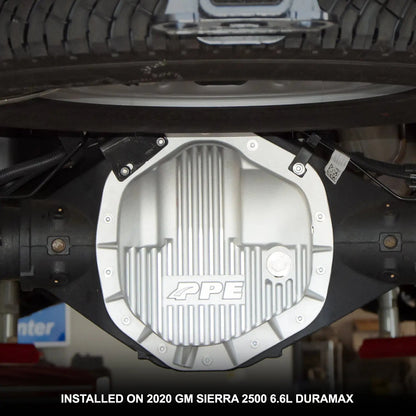 PPE Power Differential Cover Rear - GM 6.6L Duramax 2500 3500 HD 2020-2026 - Black 138053020 — PPE138053020