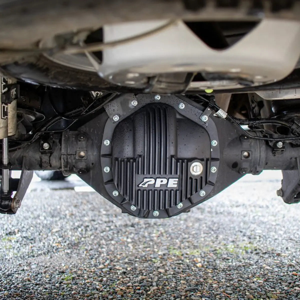 PPE Power Differential Cover Rear - GM 6.6L Duramax 2500 3500 HD 2020-2026 - Black 138053020 — PPE138053020