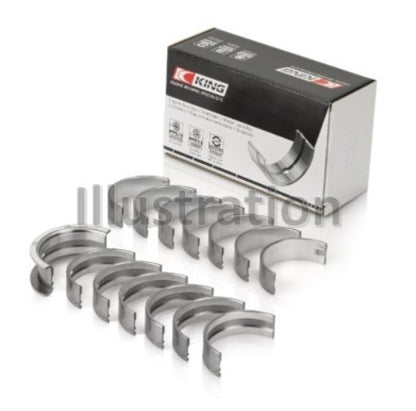 King Engine Bearings 89-15 Dodge Cummins Diesel 5.9L 6.7L Inline 6 (Size 1.0mm) Main Bearing Set