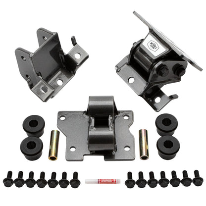 Wehrli 01-10 GM Duramax LB7/LLY/LBZ/LMM Heavy Duty Engine Mount - Bronze Chrome