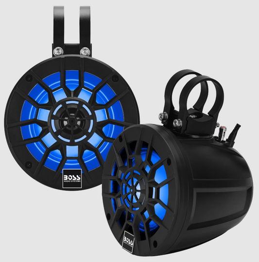 Boss Audio Systems ATV UTV Marine Waketowers - RGB Illumination