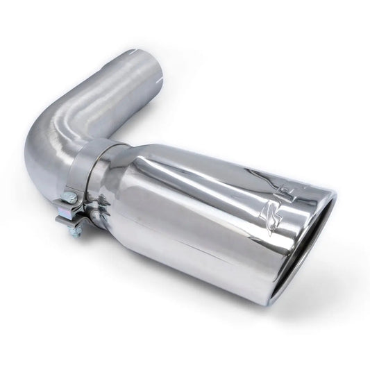 PPE Power Exhaust Tip SS 4  ID w  4  pipe 2014-2019 GM 6.6L Duramax  - Polished 117020100 — PPE117020100