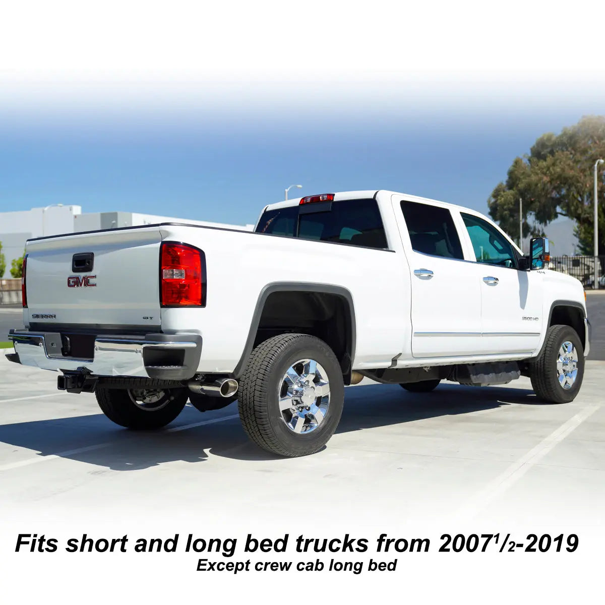 PPE Power Exhaust Kit 304 SS 4  DPF-Back w Tip - GM 6.6L Duramax 2007.5-2019 - Raw Pol 117010350 — PPE117010350