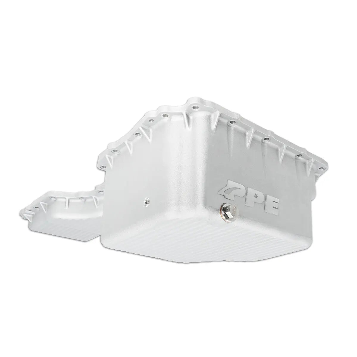 PPE Power Engine Oil Pan - GM 6.6L Duramax 2017-2019 L5P - Black 114053020 — PPE114053020