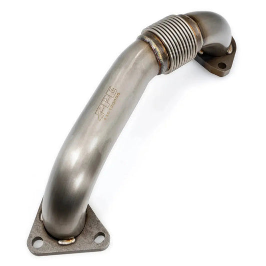 PPE Power Up-Pipe Driver Side - GM 6.6L Duramax 2017-2026 L5P (For OEM Exh Manifold) 116122005 — PPE116122005