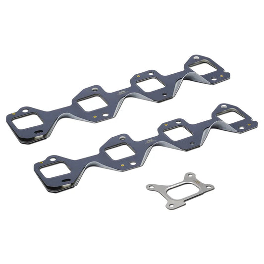 PPE Power Exhaust Manifold Gasket Set (3 pcs) - GM 6.6L Duramax L5P 2017-2026 - Standard Port Stainless Steel 118062012 — PPE118062012
