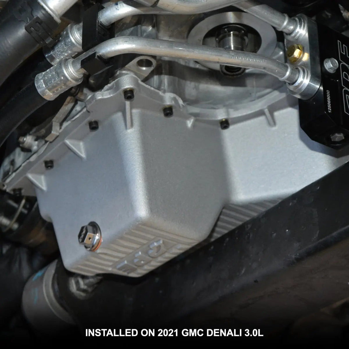 PPE Power Deep Engine Oil Pan - GM 3.0L Duramax 2020-2026 - Black 114054020 — PPE114054020