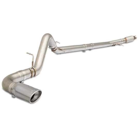 PPE Power Exhaust Kit 4  DPF-Back Single Tip - GM 3.0L Duramax 2020-2022 - Raw Polish 117050030 — PPE117050030