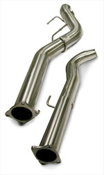 06 DURAMAX 4In Diameter SS DownPipe Kit Crew Cab w 6.5 ft. Bed(off Road)