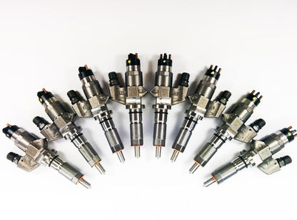 DDP 01-04 Chevrolet Duramax 6.6L LB7 Reman Injector Set - 300hp (150% Over)