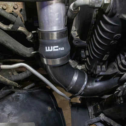 Wehrli 06-10 Duramax LBZ/LMM Intercooler Outlet Elbow Kit - Bengal Blue
