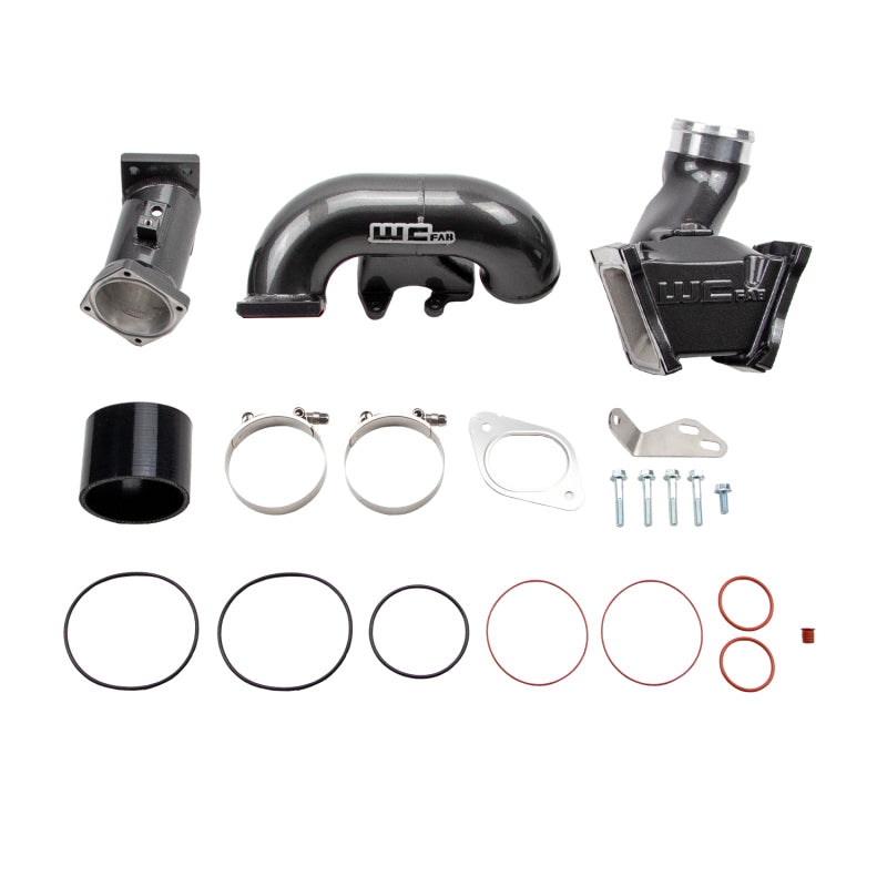 Wehrli 07.5-10 GM Duramax LMM 3in Y-Bridge Kit - Kiwi Green