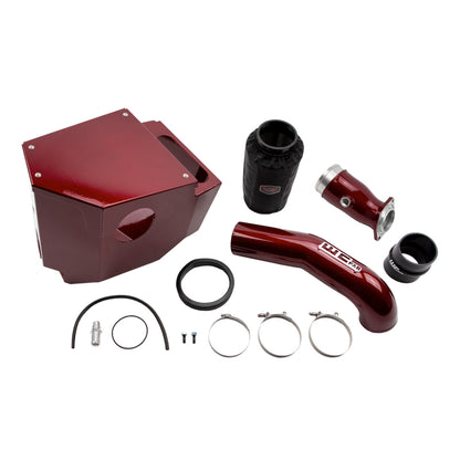 Wehrli 20-26 GM Duramax L5P 4in Intake Kit Stage 2 - Kiwi Green