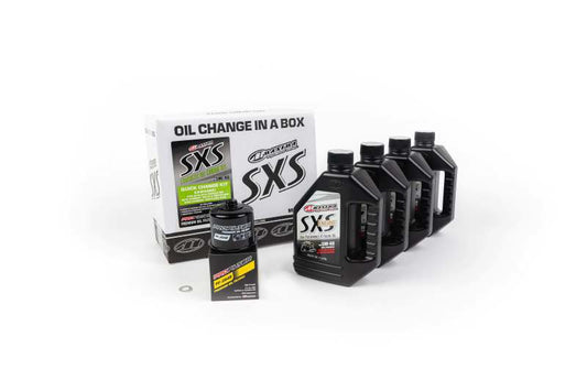 Maxima SXS Kawasaki Teryz KRX Quick Change Kit w/Full Synthetic 5W40 Engine Oil/Filter/Hardware