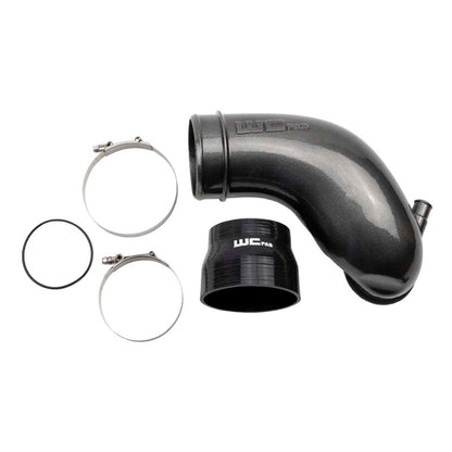 Wehrli 06-10 GM Duramax LBZ/LMM 5in Intake Horn - Semi-Gloss Black