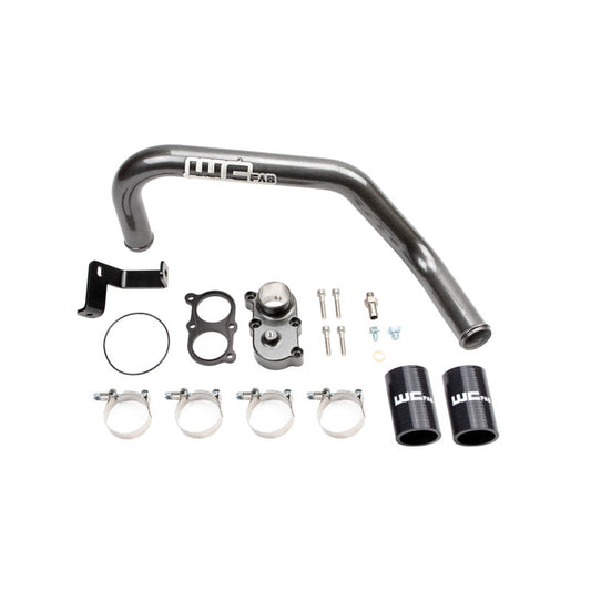 Wehrli 06-10 GM Duramax LBZ/LMM (Dual CP3) Thermostat Housing Kit - Semi-Gloss Black