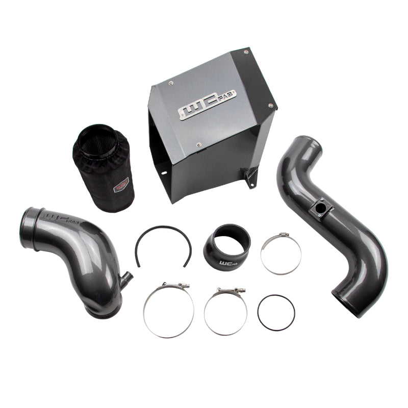 Wehrli 04.5-05 Duramax LLY 4in Stage 2 Intake Kit - Brizzle Blue