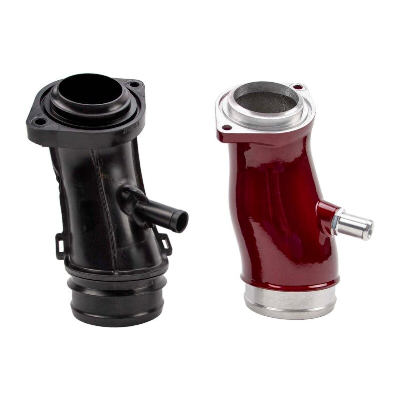 Wehrli 17-26 GM Duramax L5P High Flow Intake Horn - Cat Yellow