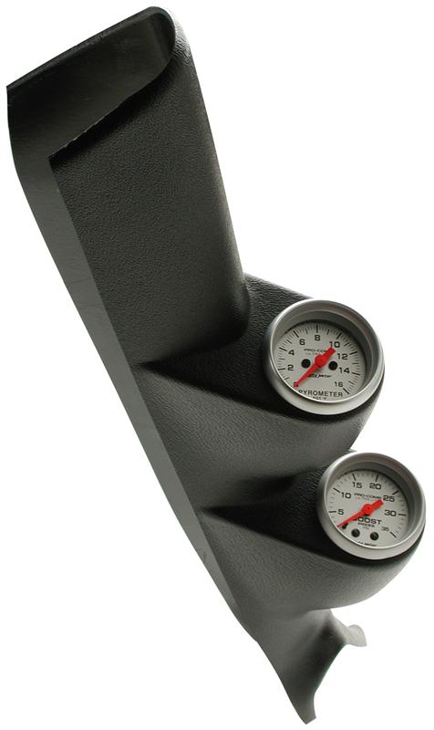 Autometer 00-06 Chevy Duramax/Silverado Black Dual Pillar Ultra-Lite Gauge Kit