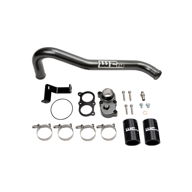 Wehrli 06-10 GM Duramax LBZ/LMM Thermostat Housing Kit - Brizzle Blue