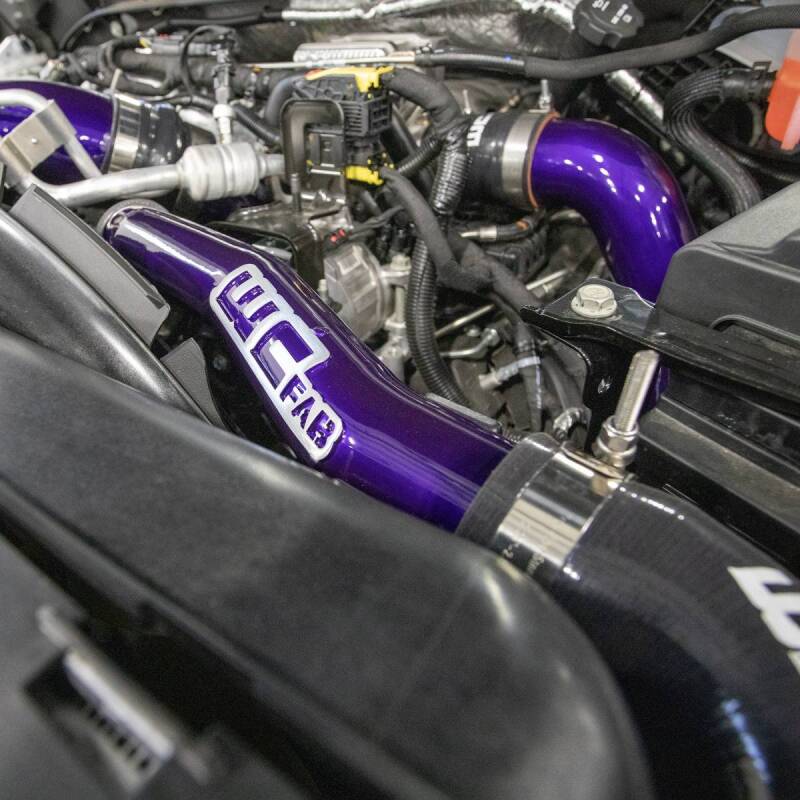 Wehrli 20-26 GM Duramax L5P Upper Coolant Pipe - Semi-Gloss Black