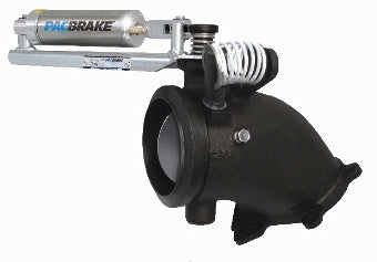 PacBrake InLineMount 4 inch PRXB High Performance Exhaust Brake For 99-03 Powerstroke C40009