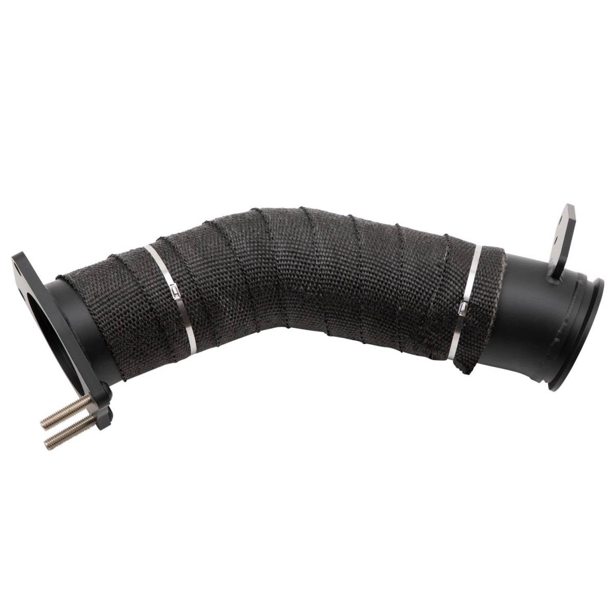 Wehrli CUSAtom Down Pipe  3.5in.  for 2017-2026 Duramax L5P 100129 — WCF100129