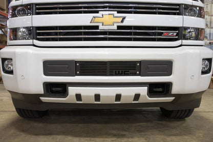 2015-2019 LML/L5P DURAMAX CHEVROLET SILVERADO BUMPER GRILLE Raw Stainless — WCF100290