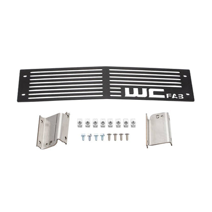 2015-2019 LML/L5P DURAMAX CHEVROLET SILVERADO BUMPER GRILLE Raw Stainless — WCF100290
