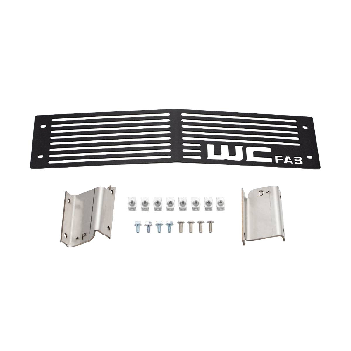 2015-2019 LML/L5P DURAMAX CHEVROLET SILVERADO BUMPER GRILLE Raw Stainless — WCF100290