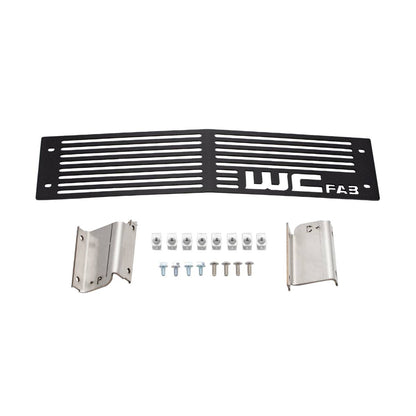 2015-2019 LML/L5P DURAMAX CHEVROLET SILVERADO BUMPER GRILLE Raw Stainless — WCF100290
