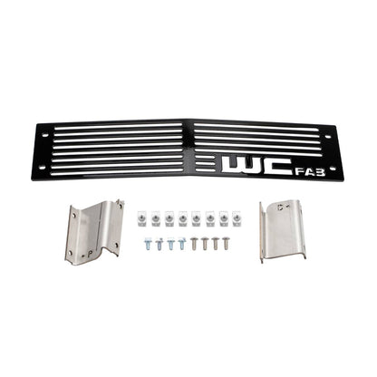 2015-2019 LML/L5P DURAMAX CHEVROLET SILVERADO BUMPER GRILLE Raw Stainless — WCF100290