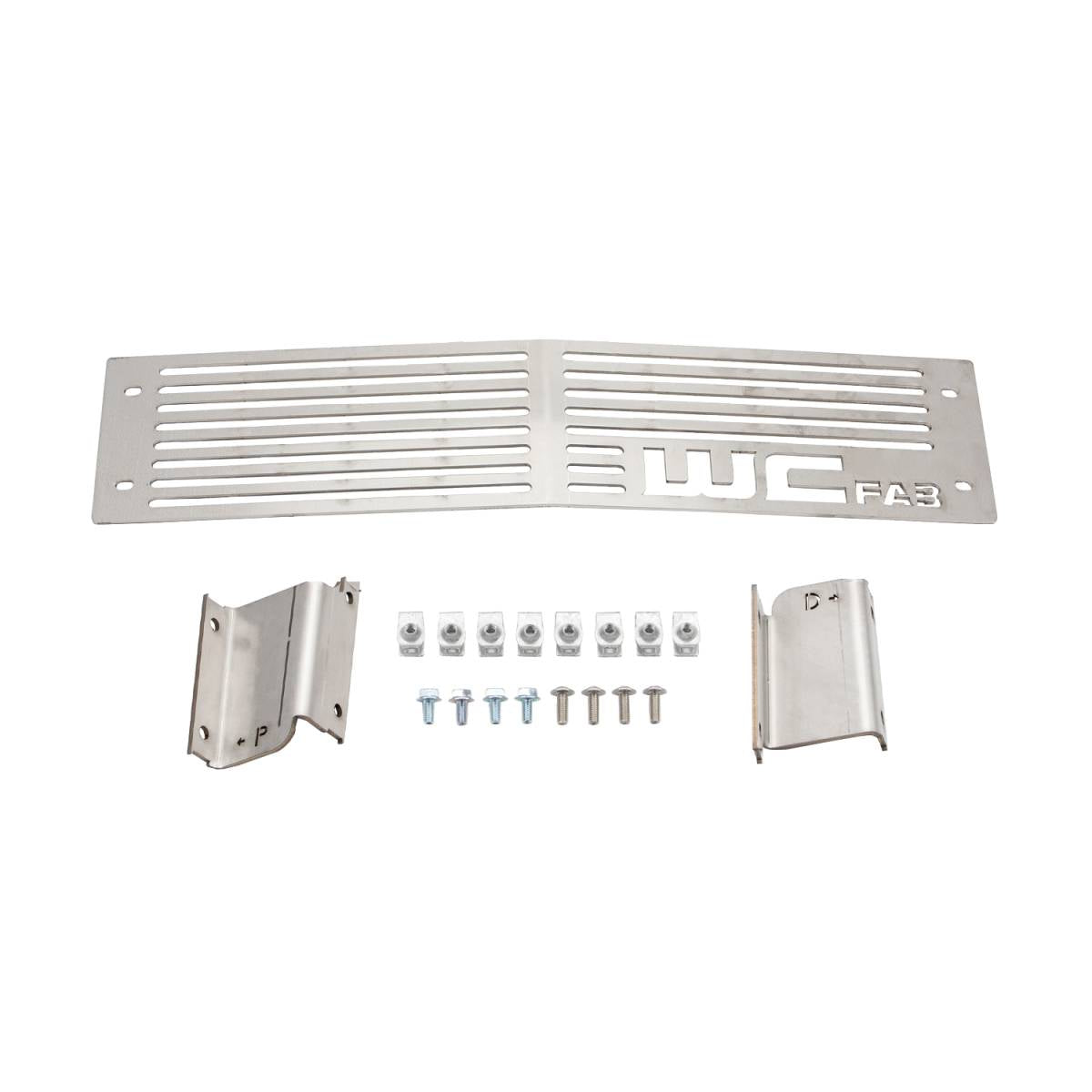 2015-2019 LML/L5P DURAMAX CHEVROLET SILVERADO BUMPER GRILLE Raw Stainless — WCF100290