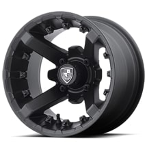 Fairway Alloys BATTLE UTV 12X7 FLAT BLACK -47MM FA-138-M