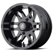 Fairway Alloys FLEX UTV 12X6 GLOSS BLACK -23MM FA-139-B