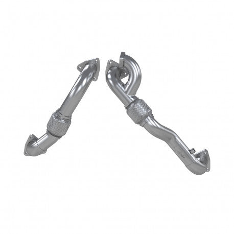 MBRP 2008 2010 Ford F250 350 450 6.4L Powerstroke Aluminized Steel  Replacement Turbo Up-Pipe; Carb EO # D-763-3 FAL2761