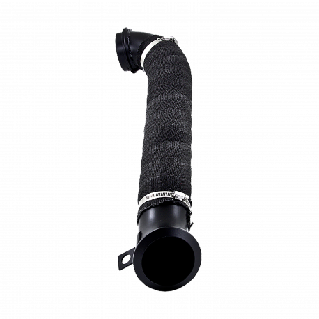 MBRP 2004 2010 Chevrolet GMC 6.6L Duramax; Fits Mid to Late 2004 Models Black-Coated Aluminized Steel 3  Down Pipe GM8424