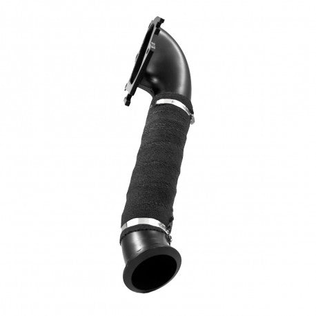 MBRP 2001 2004 Chevrolet GMC Duramax 2500 3500 Black-Coated Aluminized Steel 3  Turbo Down Pipe GM8425