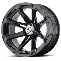 MSA Offroad Wheels DIESEL UTV 15X7 4X156 GLOSS BLACK 10MM M12-05756