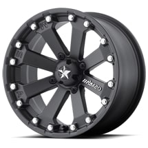 MSA Offroad Wheels KORE UTV 14X7 4X110 MATTE BLACK -52MM M20-14710