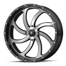 MSA Offroad Wheels SWITCH UTV 24X7 4X137 MACH G-BLK 00MM M36-024737