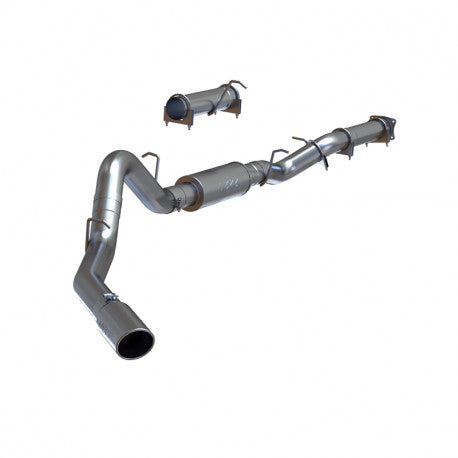 MBRP 2001 2005 Chevrolet GMC 2500 3500 Duramax  EC CC T409 Stainless Steel 4  Cat Back Single Side S6000409